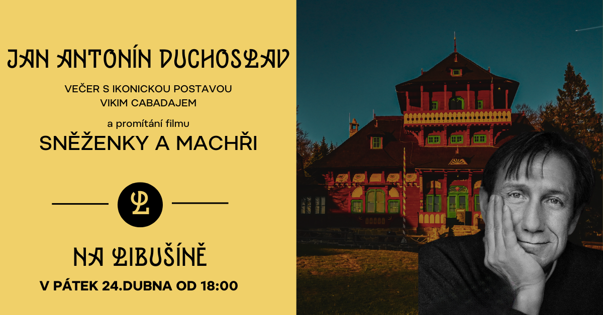 Večer s Janem Antonínem a promítání filmu Sněženky a machři